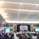Diseminasi Strategi Pengelolaan dan Pengawasan Keuangan Haji BPKH RI di Gedung Teater Ahmad Firdaus Sukmono Universitas Islam Al-Azhar Mataram.