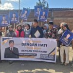 Diantar Ratusan Simpatisan, Lalu Basarudin Resmi Daftar Sebagai Bakal Calon Kepala Desa Kateng