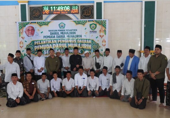 Pelantikan Pengurus Daerah Pemuda Darul Muhajirin se-Pulau Lombok di Pondok Pesantren Darul Muhajirin, Praya, Lombok Tengah, 18 Oktober 2026