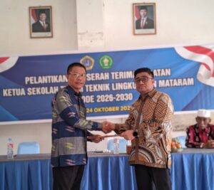 Pelantikan Nasruddin sebagai Ketua STTL Mataram pada 24 Oktober 2026